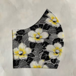 Black And Yellow Floral