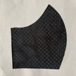 Black With Anvy Square Dot