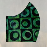 Green And Blue Circle Batik